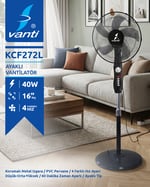 Ayaklı Vantilatör 50W KCF272L