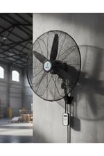 Duvar Tipi Kumandalı Sanayi Vantilatör 160W KCF291KD