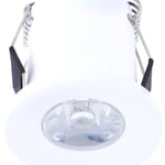 K2 KLS518 Hareketli LED Yıldız Spot 1W – Beyaz Gövde, Beyaz