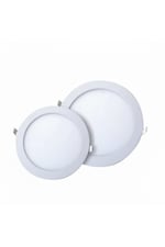 KDL052 Backlight Yuvarlak Sıva Altı LED Panel 12W Günışığı