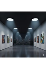 KDL402B Siyah Kasa Sıva Altı Slim LED Panel 15W Beyaz Işık (Modern Tavan Aydınlatma)