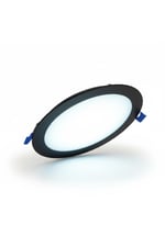 KDL402B Siyah Kasa Sıva Altı Slim LED Panel 15W Beyaz Işık (Modern Tavan Aydınlatma)