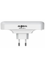 KEL014 Mini Şarjlı LED Işıldak (Priz Tipi Acil Durum Lambası)