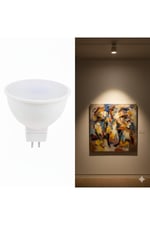 KES046B G5,3 (MR16) Kapsül LED Spot Ampul 5W Ara Renk / Doğal Beyaz