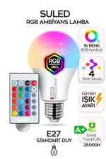 KES300 9W RGB KUMANDALI AMPUL BEYAZ