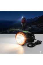 KHL006 USB Şarjlı Profesyonel LED Kafa Feneri