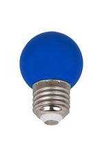 KNL380 LED Gece Lambası Ampulü 1W Mavi Işık (Çocuk Odası & Koridor)