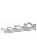 KSL169 Modern Flüt LED Banyo Apliği 12W (4200K Doğal Beyaz Işık)