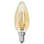 Led Flamanlı Buji Ampul 4W E14 Günışığı KES601