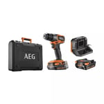 AEG BS 18SBL2-202C Akülü Darbeli Vidalama Kömürsüz Çift Akülü 18V 2Ah