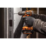 AEG BS 18SBL2-202C Akülü Darbeli Vidalama Kömürsüz Çift Akülü 18V 2Ah