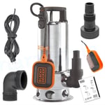 Black & Decker BXUP1100XDE Kirli Su Dalgıç Pompa Yüksek Performans 1100W
