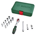 BOSCH 1/4 Altı Köşe Lokma Takımı 14 Parça