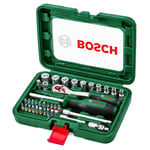 BOSCH 1/4 Altı Köşe Lokma Takımı 37 Parça