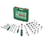 BOSCH 1/4 Ve 1/2 Altı Köşe Lokma Takımı 60 Parça