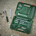 BOSCH 1600A02Z9B Dolu Takım Çantası - El Aleti Seti Profesyonel 132 Parça