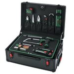 BOSCH 1600A02ZB4 Tekerlekli Dolu Takım Çantası - El Aleti Seti Profesyonel 119 Parça