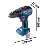 BOSCH Akülü Kombo 2'Li Set (BB-GSR18V50 + GDX18V200)