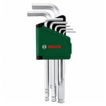 BOSCH Allen Anahtar Takımı Hex 9 Parça