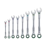 BOSCH Cırcır Kombine Anahtar Takımı 8 Parça