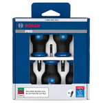 BOSCH Düz Ve Yıldız Uçlu Topaç Tornavida Takımı Pro PZ/SL 5 Parça