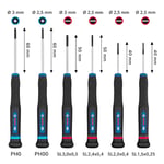 BOSCH Klemens Tornavida Takımı Hassas Pro PH/SL 6 Parça