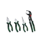 BOSCH Pense Seti - Yan Keski, Kombine Pense, Kargaburun Ve Fort Pense 4 Parça