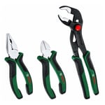 BOSCH Pense Seti - Yan Keski, Kombine Pense Ve Fort Pense 3 Parça