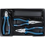 BOSCH Pense Seti PRO - Yan Keski, Kombine Pense, Kargaburun 3 Parça