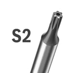 BOSCH T40 Torx Uçlu Tornavida Delikli Pro 125 Mm