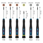 BOSCH Torx Uçlu Klemens Tornavida Takımı Hassas Pro TX/TH/H 6 Parça
