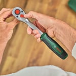 BOSCH 1/4 Ve 1/2 Altı Köşe Lokma Takımı 56 Parça