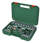 BOSCH 1/4 Ve 1/2 Altı Köşe Lokma Takımı 56 Parça