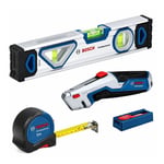 BOSCH 1600A027M3 Dolu Takım Çantası - El Aleti Seti Profesyonel 13 Parça