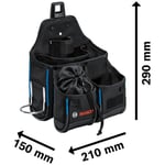 BOSCH 1600A02H5C Dolu Takım Çantası - El Aleti Seti Profesyonel 6 Parça Çanta Kemer Seti