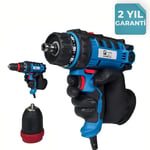 CATPOWER CAT5323 Elektrikli Torklu Matkap Çıkarılabilir Mandren Ve Bits Uç Girişli 300W
