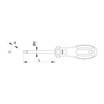 CETA FORM Torx Uçlu Tornavida C-Plus T30 X 115 Mm