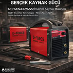 D-FORCE DW220 200 Amper İnverter Kaynak Makinesi
