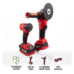 DAWREEK MW450R İkili Set Avuç Taşlama Ve Somun Sıkma