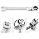 FIXMAX Mafsallı Cırcır Kombine Anahtar 8 Mm