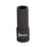 FORCEKRAFT 1/2 Altı Köşe Havalı Derin Lokma 19 Mm