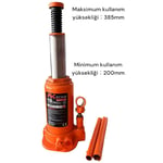 FRIKO 10 Ton Şişe Araç Krikosu