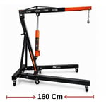FRIKO 2 Ton Katlanır Hidrolik Vinç - Motor Kaldırma Caraskalı