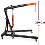 FRIKO 2 Ton Katlanır Hidrolik Vinç - Motor Kaldırma Caraskalı