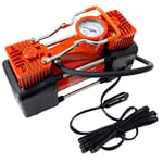 FRIKO Çift Pistonlu Araç Lastik Şişirme Kompresörü 12 V 150 Psi