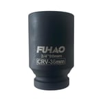 FUHAO 3/4 Havalı Derin Lokma 36 Mm