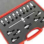IZELTAS 1/2 Allen Uçlu Lokma Takımı Ve Torx Uç Set 17 Parça