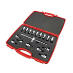 IZELTAS 1/2 Allen Uçlu Lokma Takımı Ve Torx Uç Set 17 Parça