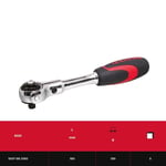 IZELTAS 1/4 Mafsallı Lokma Cırcır Kolu 72 Diş 150 Mm