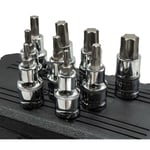 KINGQUEEN 1/2 Torx Uçlu Lokma Takımı 9 Parça